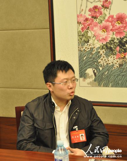 全國“五一勞動獎?wù)隆鲍@獎?wù)摺⒅袊茖W(xué)院聲學(xué)研究所海洋聲學(xué)技術(shù)實驗室副研究員楊波 人民網(wǎng)記者 李葉 攝